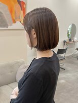アノネ(anone)&nbsp;内巻きボブ×アッシュブラウン