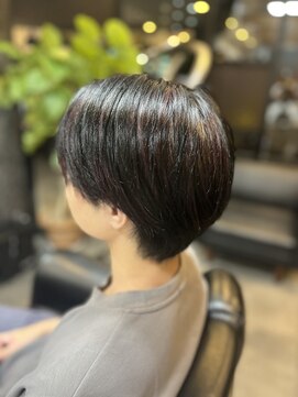 セピア 武蔵浦和店(SEPIA) ウルフカット×メッシュカラー