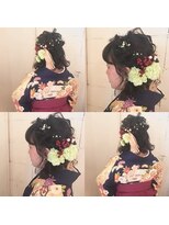 キコ 天神大名西通り店(kico)&nbsp;ふんわりハーフアップ