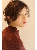 大人かわいいゆるふわ耳かけショート