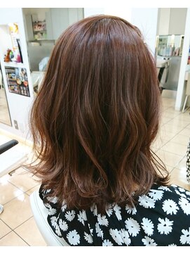 ヘアー＆フェイス ヤマ　ｈａｉｒ＆ｆａｃｅ　Ｙａｍａ ロングレイヤー