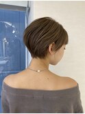 【津賀雅也】首が長く見える美人ショートボブ♪ 小顔