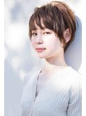 【REJOICE hair】マッシュショート×オリーブベージュ