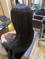 髪穂庵 カミノキモチ&nbsp;大人かわいい美髪ケアカラーラフニュアンスナチュラルモード