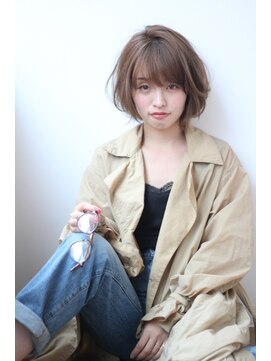 リブ(Live) モスブルージュカラーのボブ３【Live/久米川】