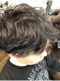刈り上げマッシュ+ニュアンスパーマ♪