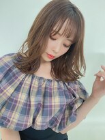 ルービック 難波(Rubik's)&nbsp;エアリー外ハネ＿色っぽふんわりミディ