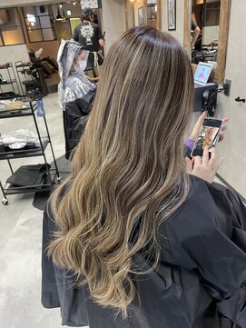 サニー 渋谷(SUNNY) グレーベージュニュアンスカラーアッシュミルクティー