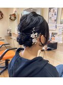七五三ママヘアー