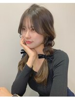 ボタン テンジン(VOTAN tenjin)&nbsp;【ふうかすたいる】結んでもかわいい流れるお顔周り