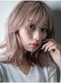 外国人風フレンチセピアアッシュこなれヘアy越谷10代20代30代