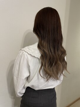 リアン 熊谷本店(Rien) グラデーション×ベージュカラー