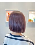 艶々ボブヘア-