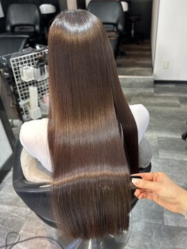 ピリオド 蒲田(Period.) 髪質改善/ピンクブラウン/ブリーチなしカラー/蒲田/近藤