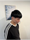 10代20代30代メンズショートカットツーブロ