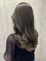 テトテ 門戸厄神店(tetote)&nbsp;【tetote村山サロンスタイル】グレージュカラー　レイヤーロング