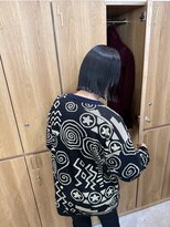 ガーデンエン 表参道(GARDEN eN)&nbsp;暗髪ボブアッシュカラー