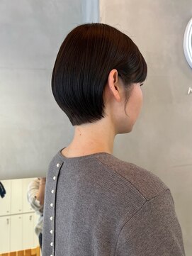 ニコ トウキョウ(nico TOKYO) 大人かわいいワイドバングショートボブ丸みショート