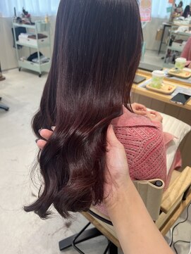ファムバイアヴァンス(Femme by AVANCE.) 髪質改善カラー×ピンクラベンダー