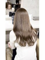 ヘアーアンドケアブラスト(HAIR CARE Blast) 20代/30代/ブリーチなし/ミルクティー/ヨシンモリ/韓国巻き