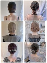 ショートヘアでもできるヘアアレンジ
