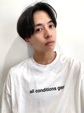 マジコ 下北沢本店(Magico) センターパート×毛流れパーマ