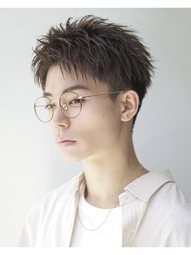 オーシャントーキョー 渋谷神南(OCEAN TOKYO) 束感ツーブロックアップバング