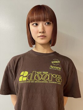 コードプラスリム(CODE+LIM) ボブ/オレンジブラウン/ナチュラルアレンジ