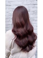 ジーナ 北千住(Zina)&nbsp;髪質改善レッドピンク暖色カラー韓国ヘア【Zina北千住】