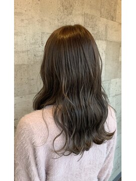 サンリサ 鴻巣店(sanRisa) ミディアム × ハニーベージュ