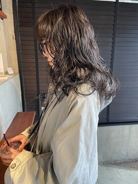 メゾンアミリ(Maison AmiLi) デザインカラー/オリーブベージュ/ウエットヘア【千葉／パーマ】