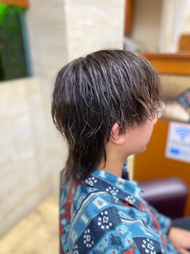 ピュア ポイント 和光店(PURE POINT) メンズウルフ／レイヤー／メンズパーマ