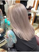 ラベンダーベージュミルクティーベージュカラーブリーチ力ラー