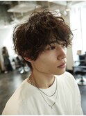メンズパーマ/波巻き/ツイスト/スパイラル/ニュアンスパーマ