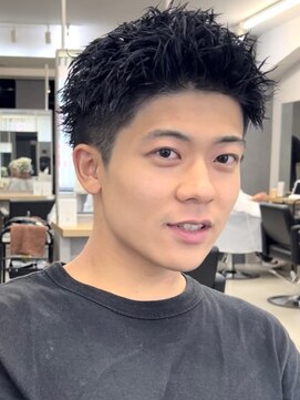 アイトーキョーリタ 渋谷(AI TOKYO Rita) ツイストピンパーマスパイキーショート