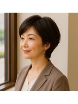 スープレックス ヘアーデザイン(SOUPREX HAIR DESIGN)&nbsp;美フォルムショートボブ　20代 30代 40代 50代 60代