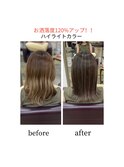 透明感×立体感で大人の洗練ヘアに