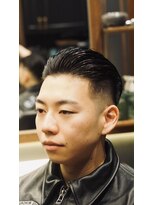 銀座 シノ 灯(shino HANARE)&nbsp;オールバック×フェード