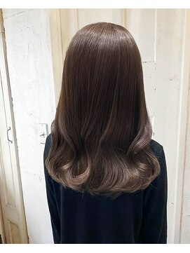  ショコラグレージュ｜セミロング