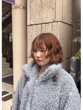 ゆるふわレイヤーボブパーマ