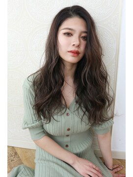 アンジェリカ 近鉄奈良店(ANGELICA) 暗髪ブラウン・外国人風・透明感・ゆるふわ質感