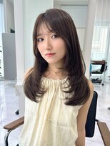 エレリー 名駅(EleRe)&nbsp;セミロング髪質改善トリートメントレイヤーカット縮毛矯正