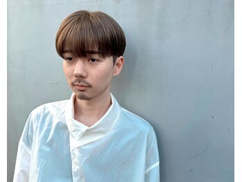 レーヴバイリコ 三軒茶屋(Reve by liko)の写真/【men'sカット＋シャンプー＋眉カット￥4400】21時まで営業しているので仕事帰りも◎[三軒茶屋/men's/眉毛]