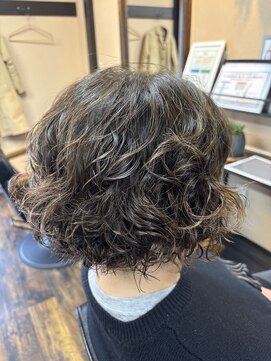 コネクト(Connect) グラデーションボブスタイルパーマ