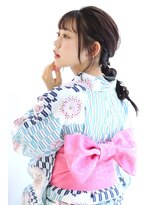 シロフ シブヤ(shirof shibuya)&nbsp;【20代30代40代】浴衣ヘアセット×編み下ろしアレンジ