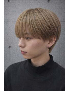 アムリタ 三鷹(AMRITA) シースルーマッシュ×ミルクティーベージュ＿シオン