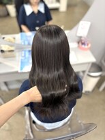 リラクオーレ 三宮 元町(LIRA CUORE) オリーブグレージュ×髪質改善酸性縮毛矯正