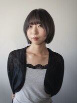 MARL矢場町　ブリーチ/ハイトーン/ダブルカラー/レイヤーカット/ボブ/ブリーチパーマ&nbsp;暗めだけど透明感のあるグレーカラー