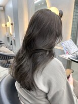 ロンドアベニール 北千住(Lond avenir)&nbsp;韓国風レイヤーカット/ミルクティーベージュ/シースルーバング