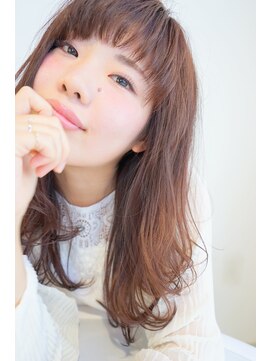 イーナ(17 HAIRMAKE&NAIL) 【土佐堀17】 ショートバング×ルーズウェーブ☆